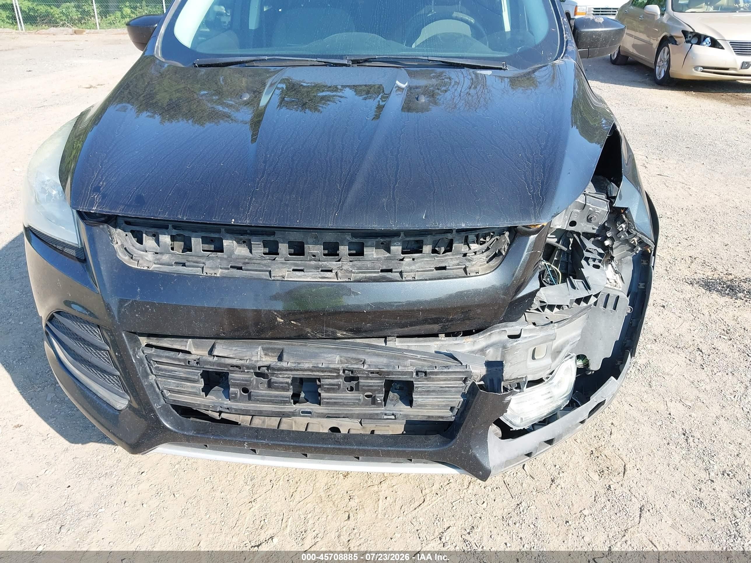 2015 Ford Escape Se Black vin: 1FMCU0G78FUA18943