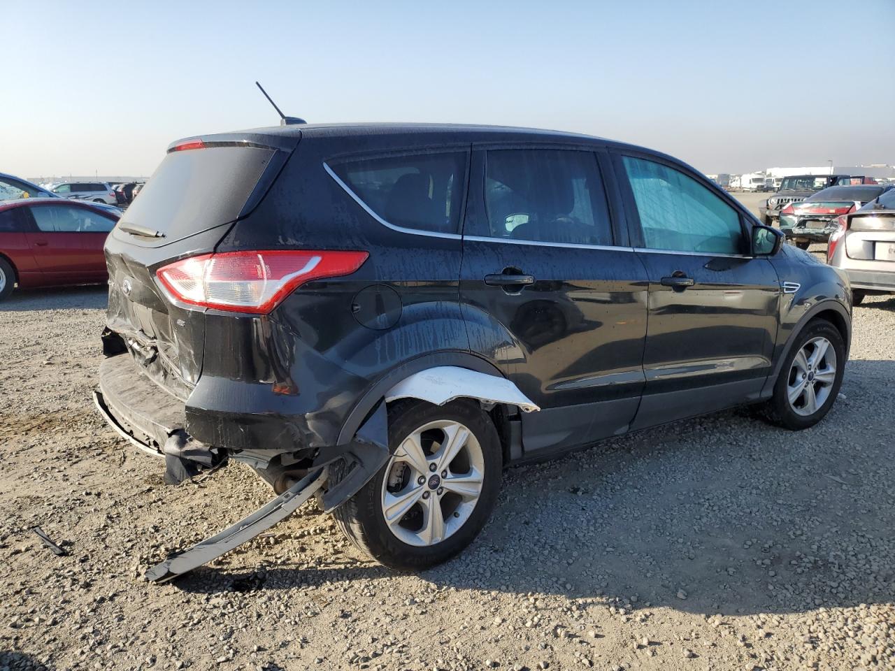 2015 Ford Escape Se Black vin: 1FMCU0G78FUB73153