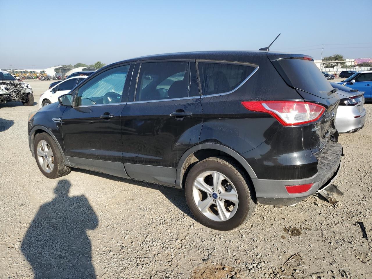 2015 Ford Escape Se Black vin: 1FMCU0G78FUB73153