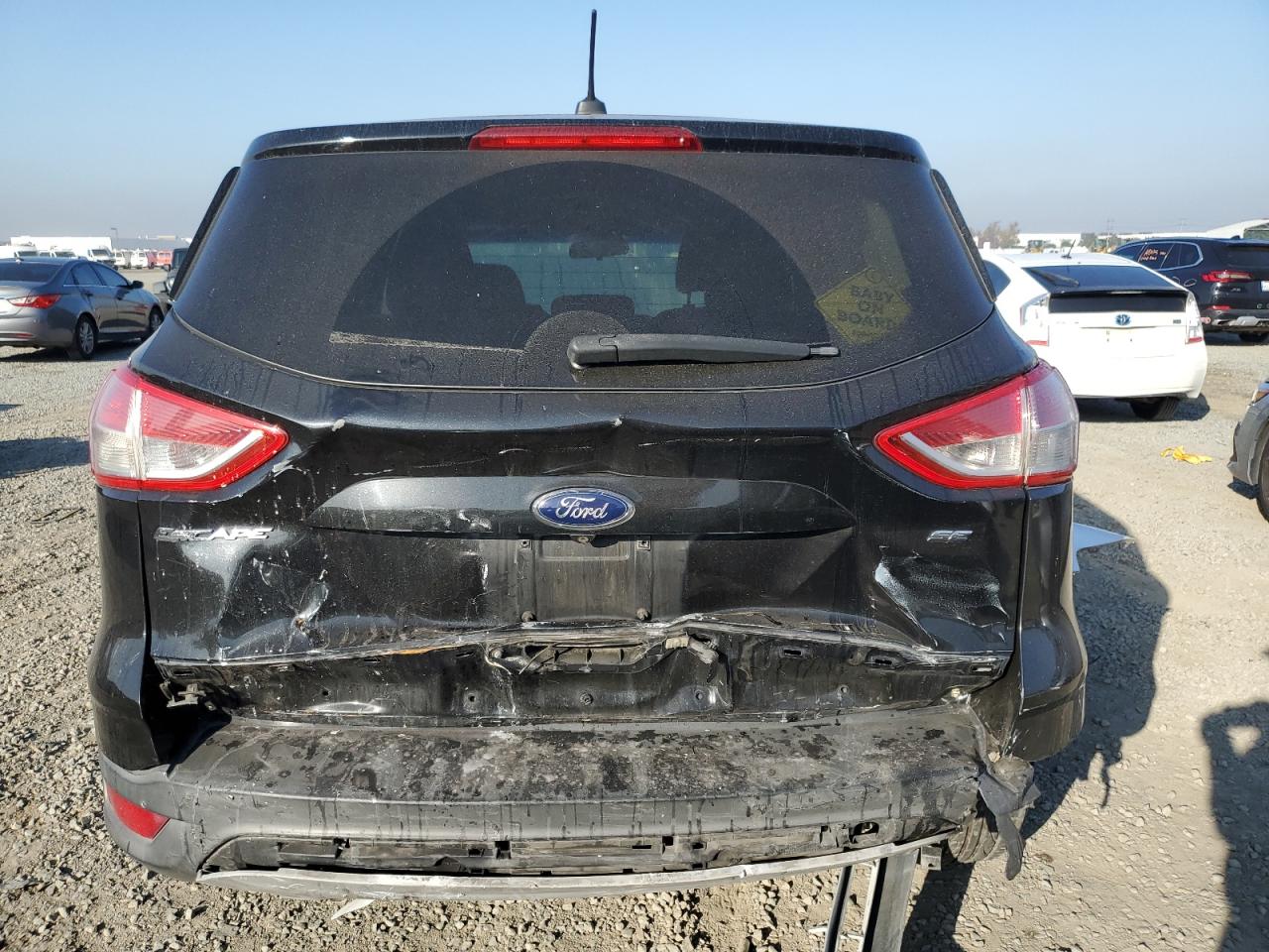 2015 Ford Escape Se Black vin: 1FMCU0G78FUB73153