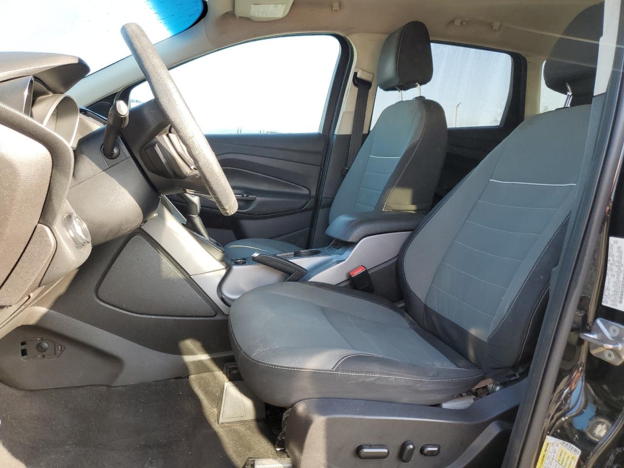 2015 Ford Escape Se Black vin: 1FMCU0G78FUB73153