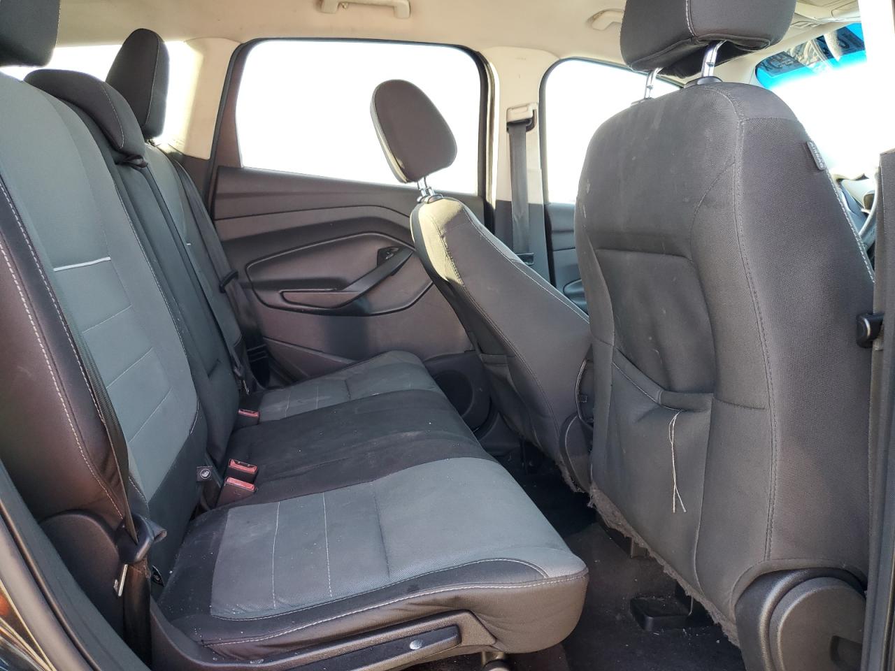 2015 Ford Escape Se Black vin: 1FMCU0G78FUB73153
