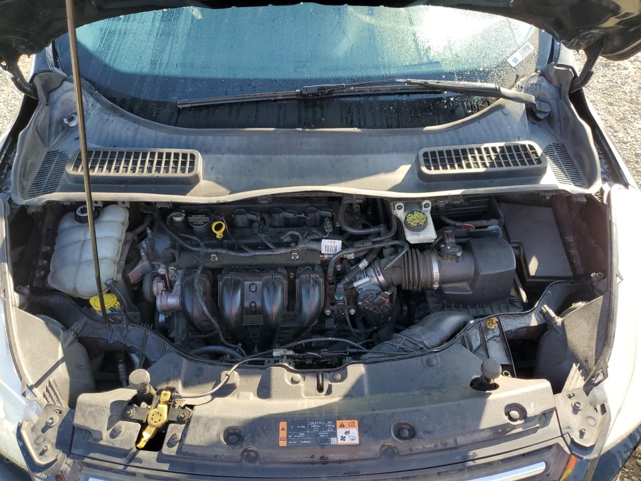 2015 Ford Escape Se Black vin: 1FMCU0G78FUB73153