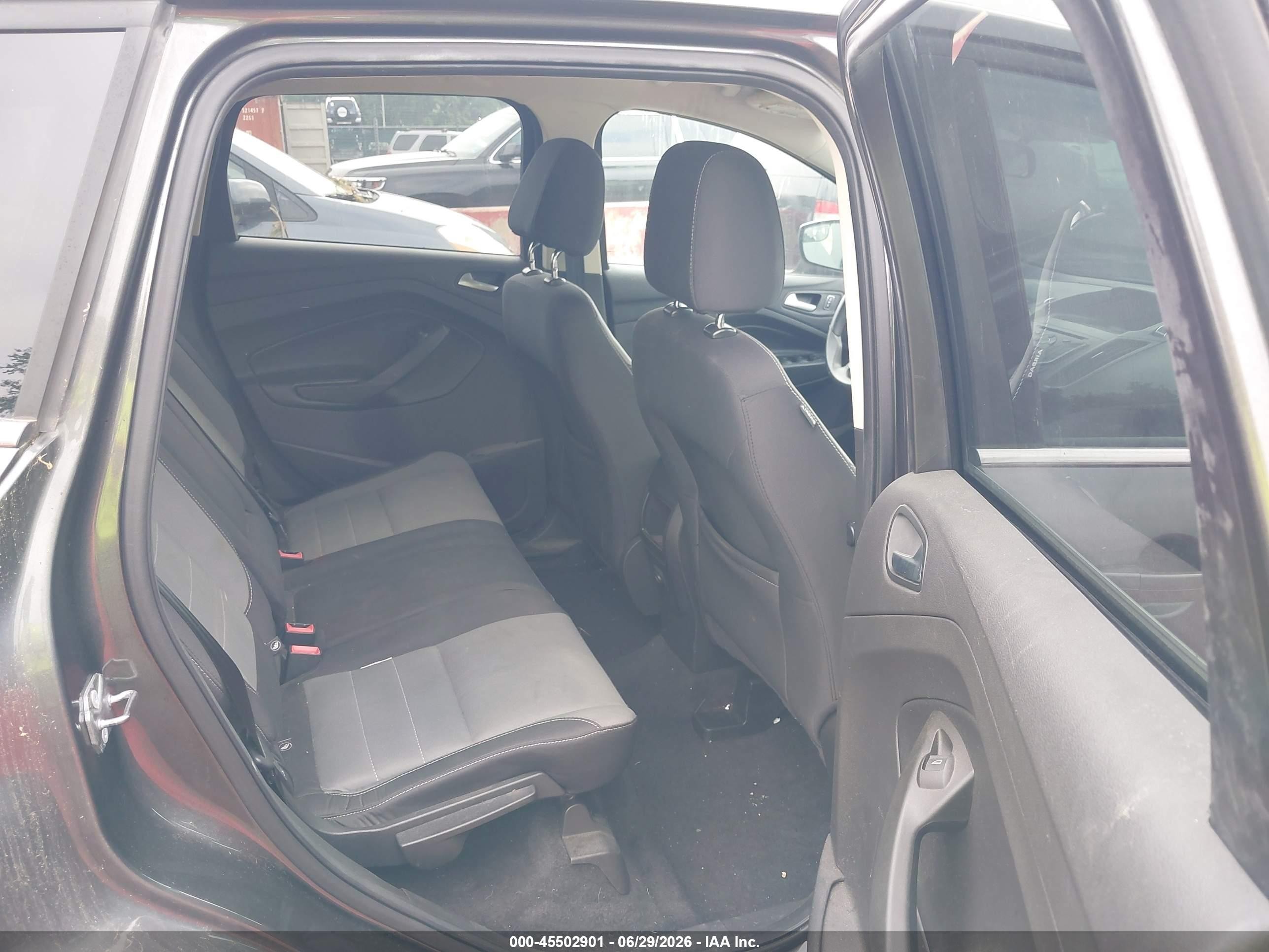 2015 Ford Escape Se Gray vin: 1FMCU0G78FUB89644