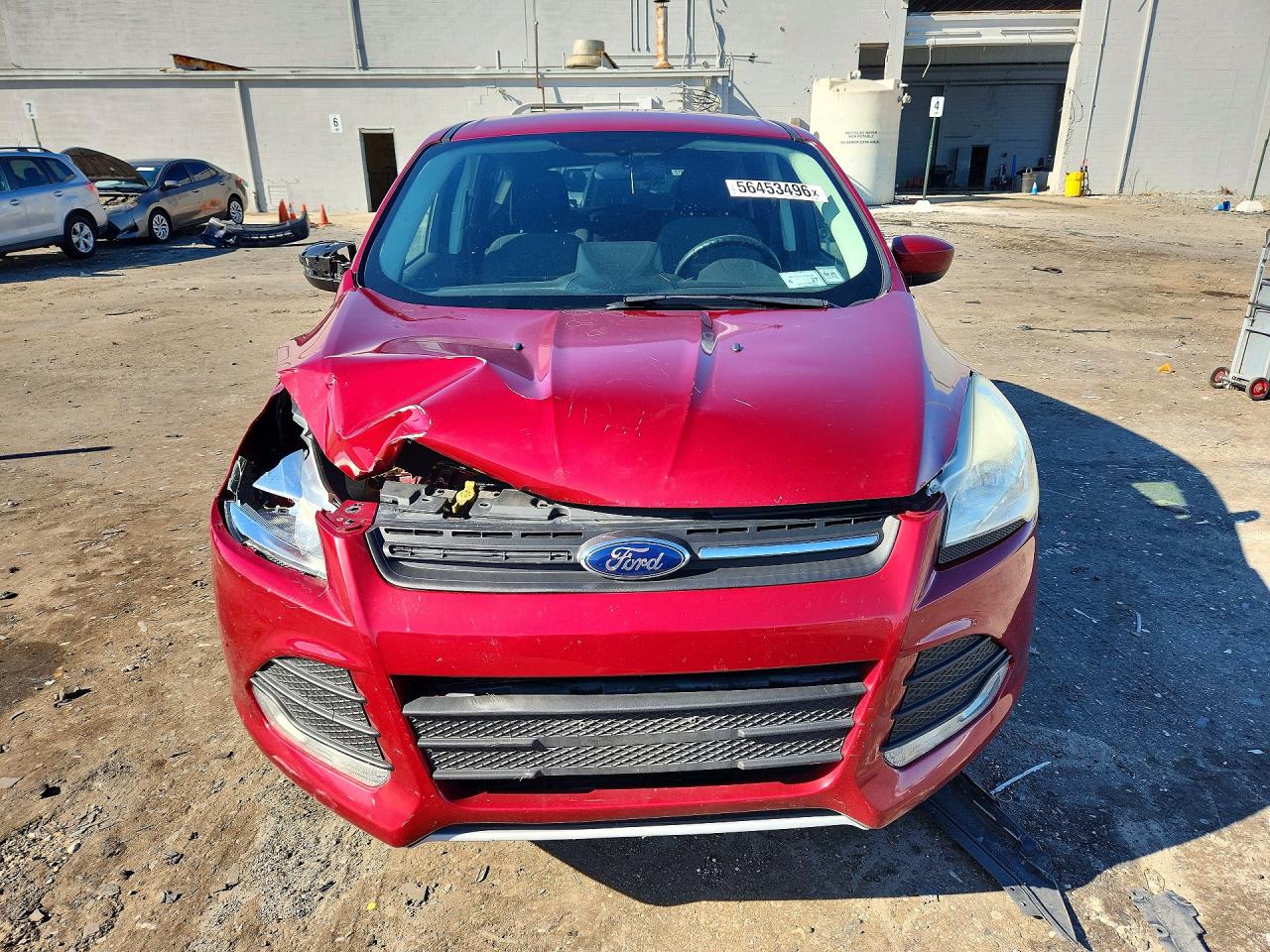 2015 Ford Escape Se Red vin: 1FMCU0G78FUC58476