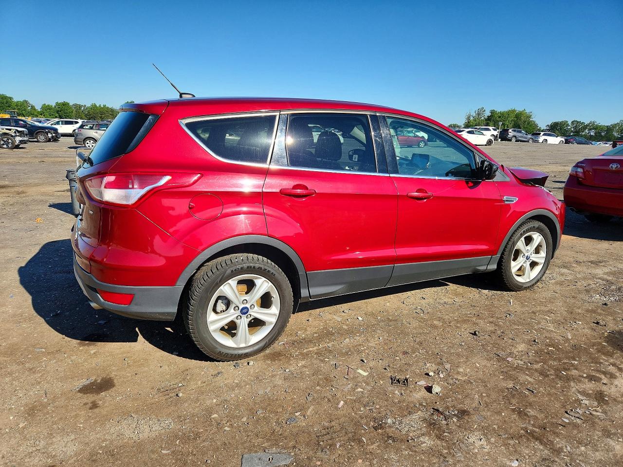 2015 Ford Escape Se Red vin: 1FMCU0G78FUC58476