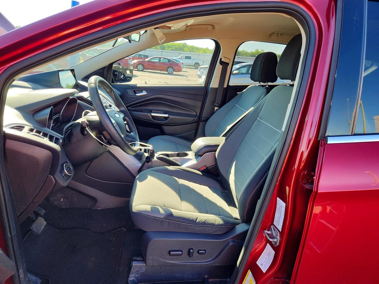 2015 Ford Escape Se Red vin: 1FMCU0G78FUC58476