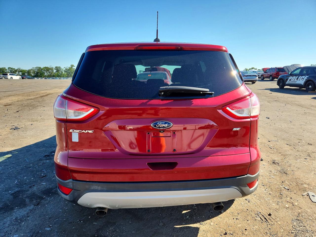 2015 Ford Escape Se Red vin: 1FMCU0G78FUC58476