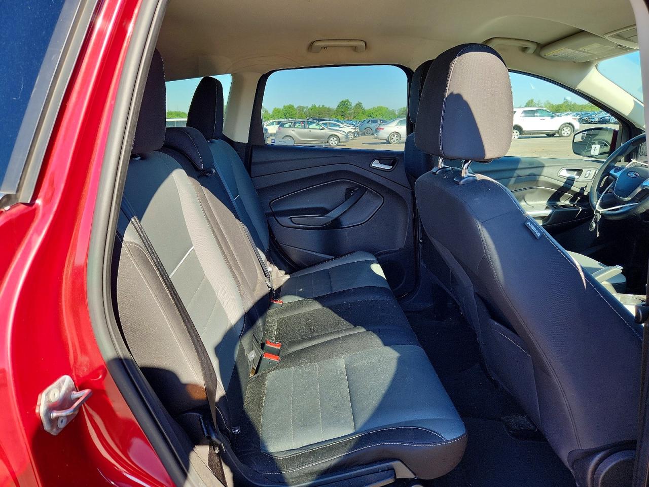 2015 Ford Escape Se Red vin: 1FMCU0G78FUC58476