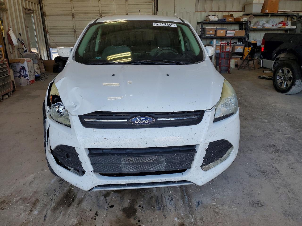 2015 Ford Escape Se White vin: 1FMCU0G78FUC61782