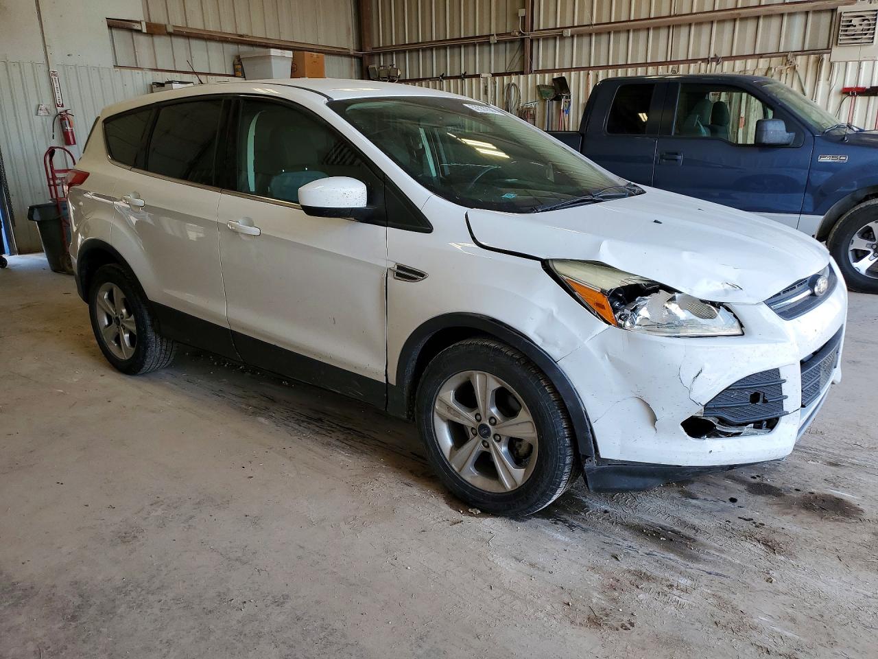 2015 Ford Escape Se White vin: 1FMCU0G78FUC61782