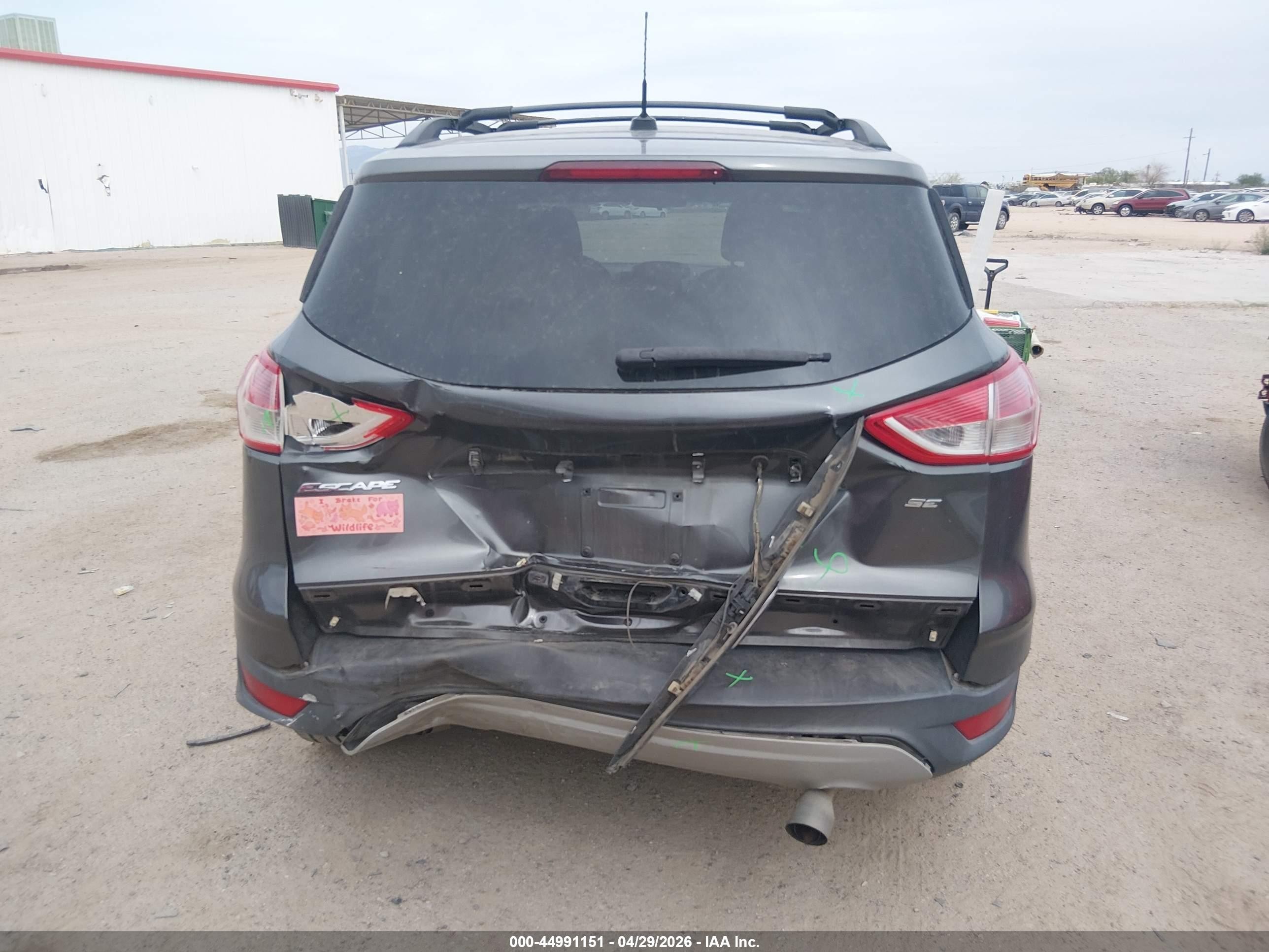 2015 Ford Escape Se Черный vin: 1FMCU0G78FUC88321