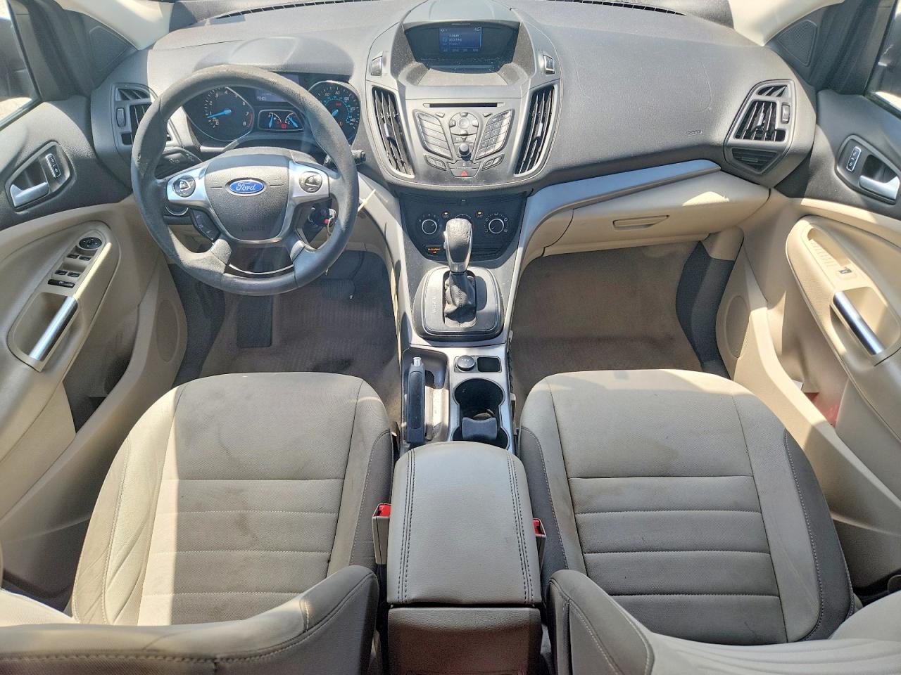 2015 Ford Escape Se Gray vin: 1FMCU0G79FUA56150