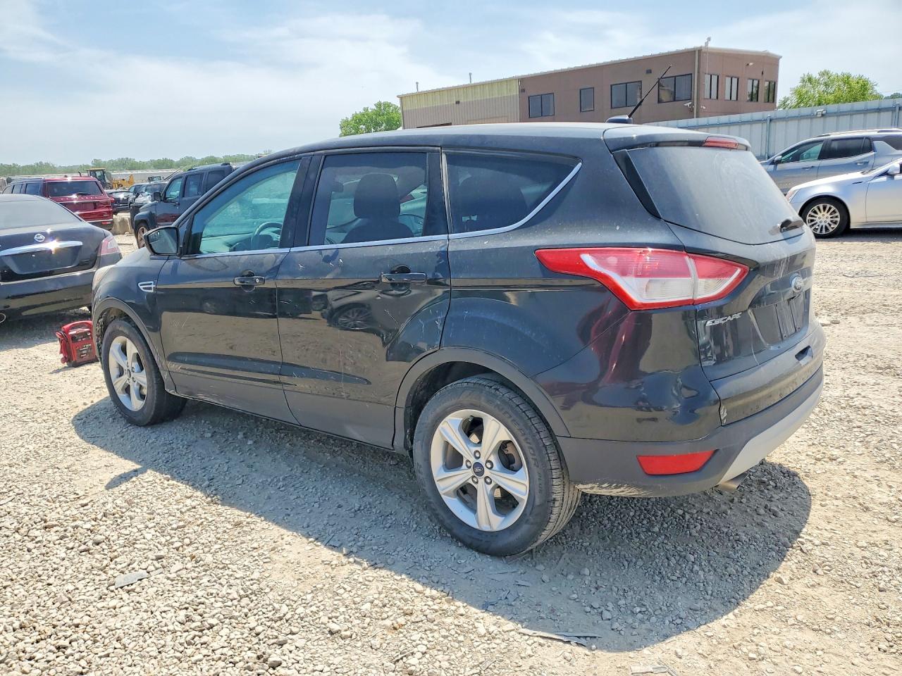 2015 Ford Escape Se Black vin: 1FMCU0G79FUA78357