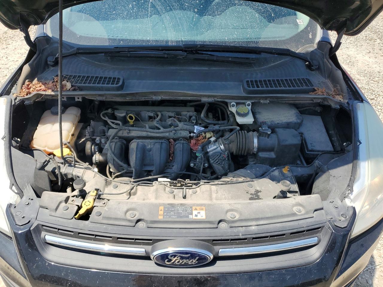 2015 Ford Escape Se Black vin: 1FMCU0G79FUA78357