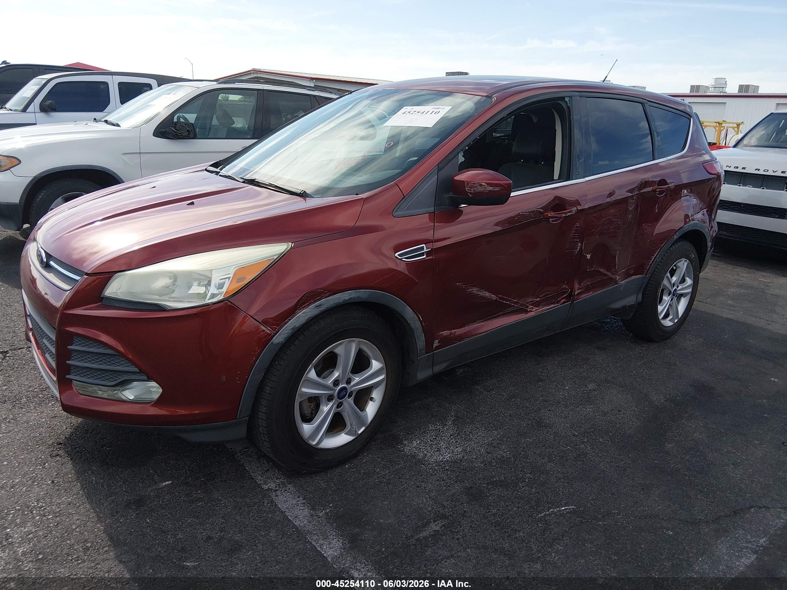2015 Ford Escape Se Red vin: 1FMCU0G79FUA92307