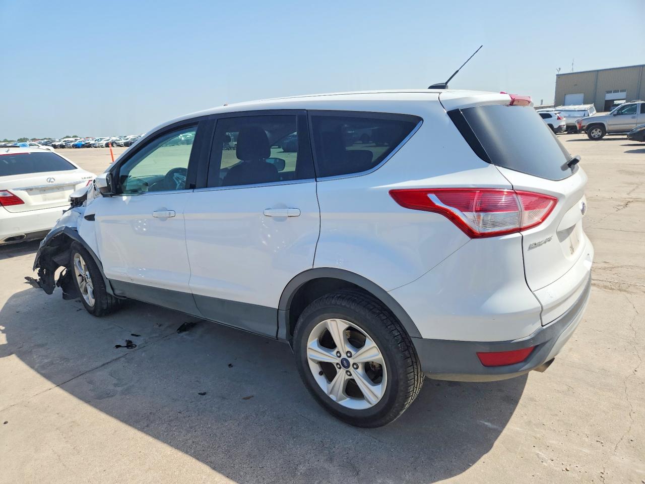 2015 Ford Escape Se White vin: 1FMCU0G79FUB18999