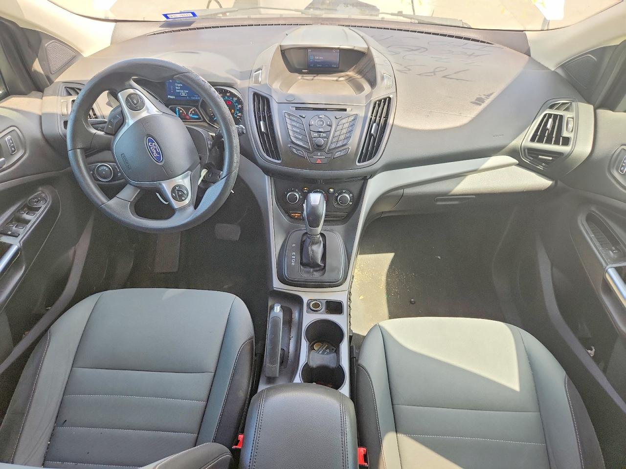 2015 Ford Escape Se White vin: 1FMCU0G79FUB18999