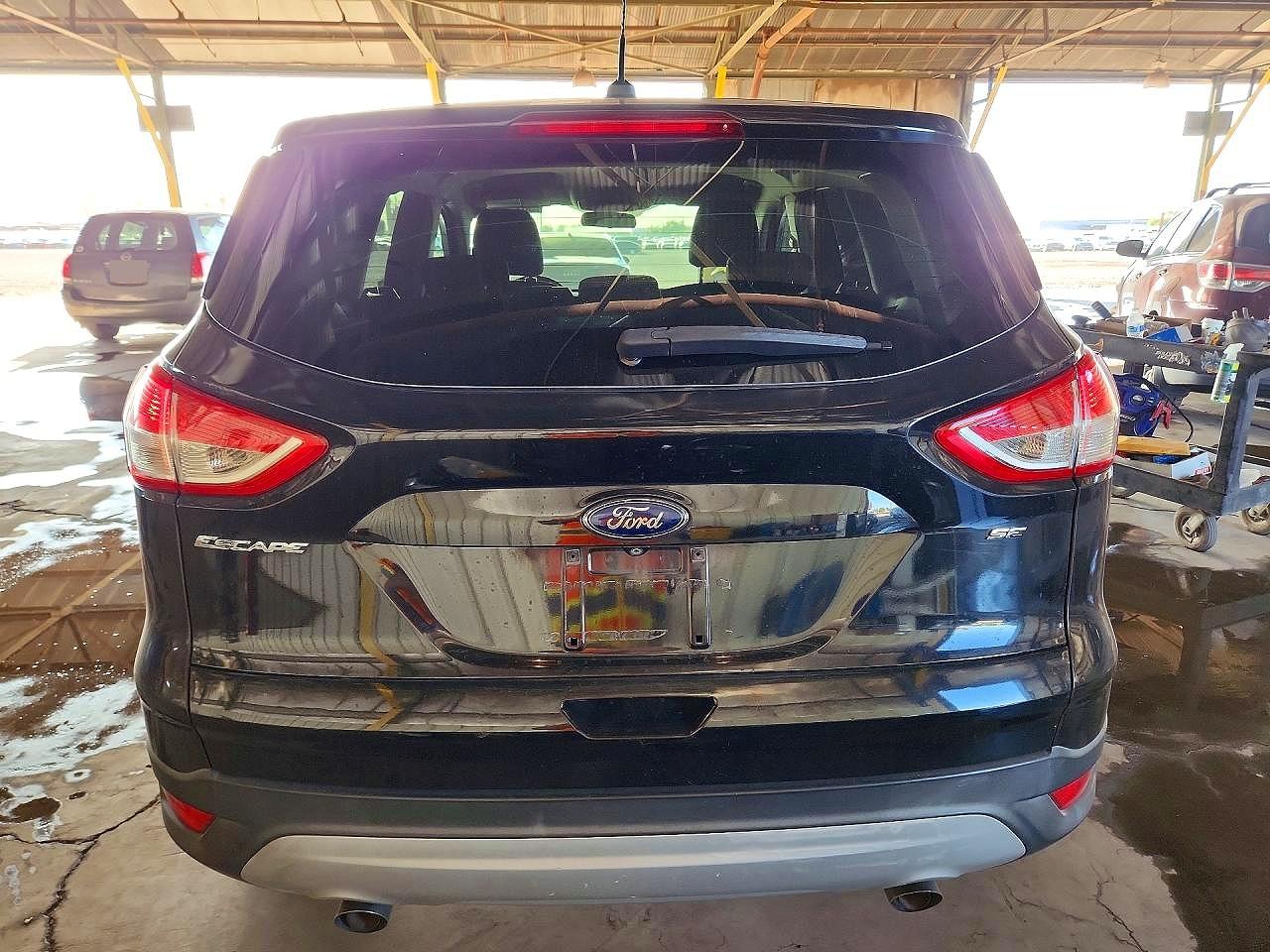 2015 Ford Escape Se Black vin: 1FMCU0G79FUB73050