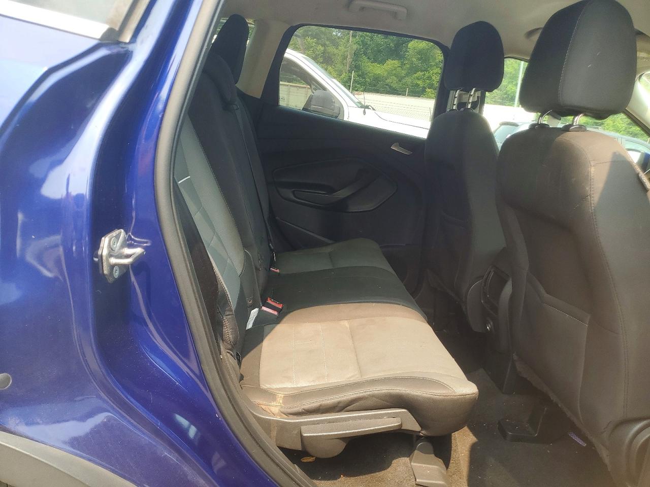 2015 Ford Escape Se Blue vin: 1FMCU0G79FUC21212