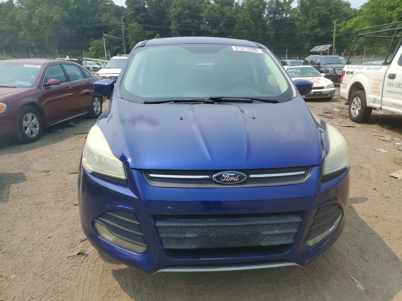 2015 Ford Escape Se Blue vin: 1FMCU0G79FUC21212