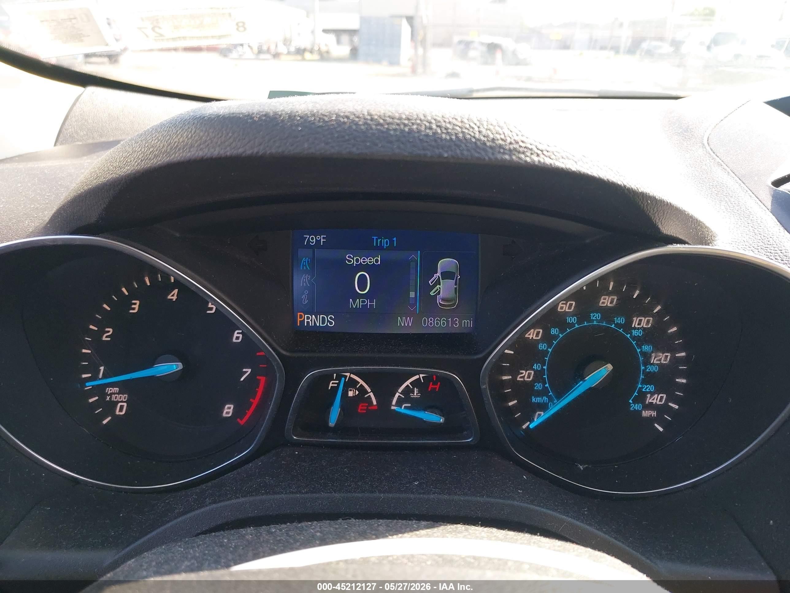 2015 Ford Escape Se Серый vin: 1FMCU0G79FUC80857