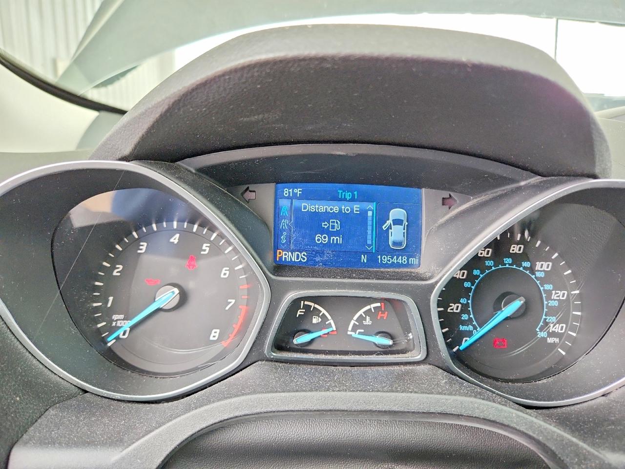 2015 Ford Escape Se Charcoal vin: 1FMCU0G7XFUB27517