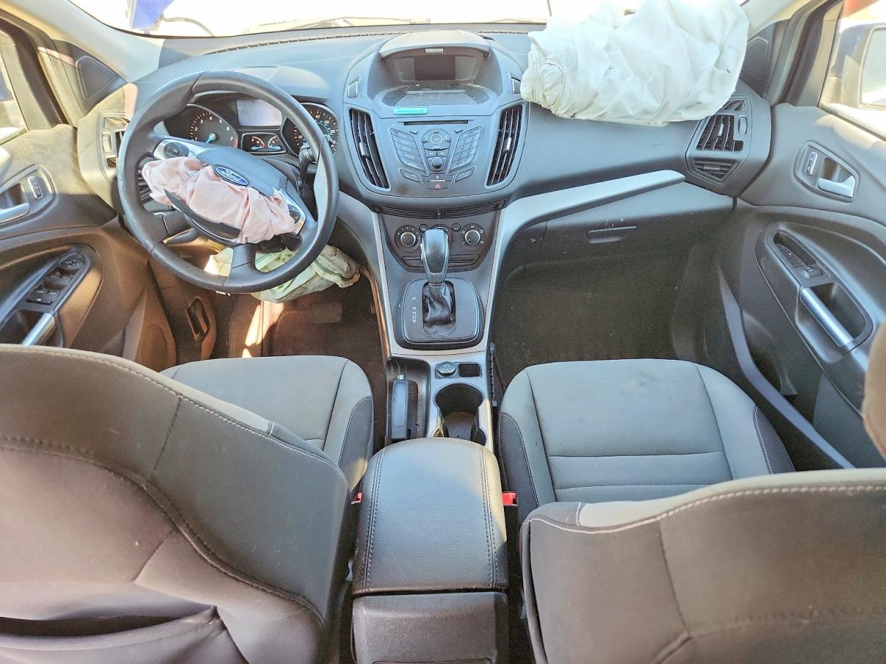 2015 Ford Escape Se Blue vin: 1FMCU0G7XFUB28408