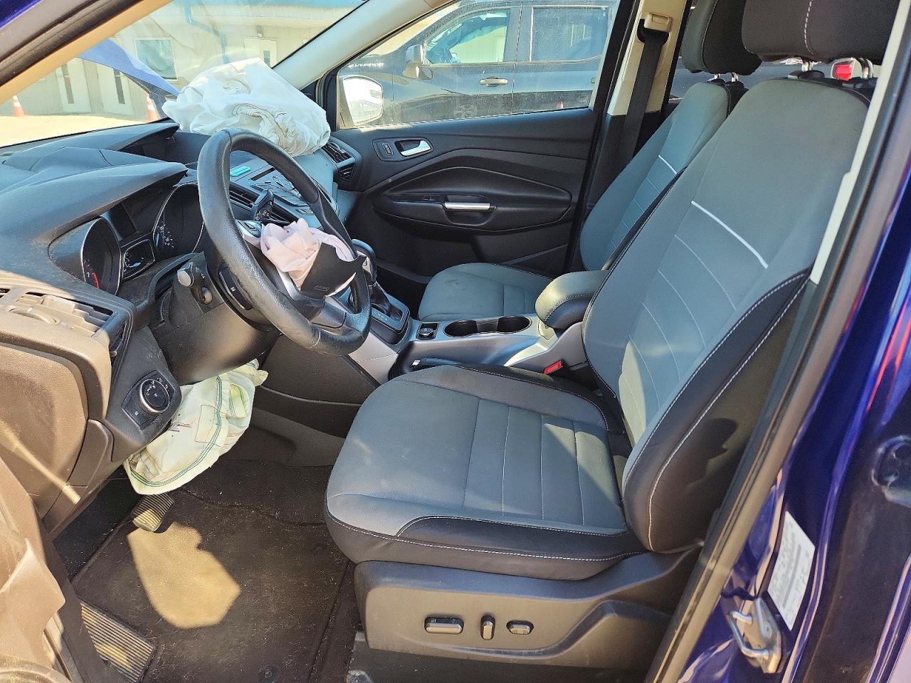 2015 Ford Escape Se Blue vin: 1FMCU0G7XFUB28408