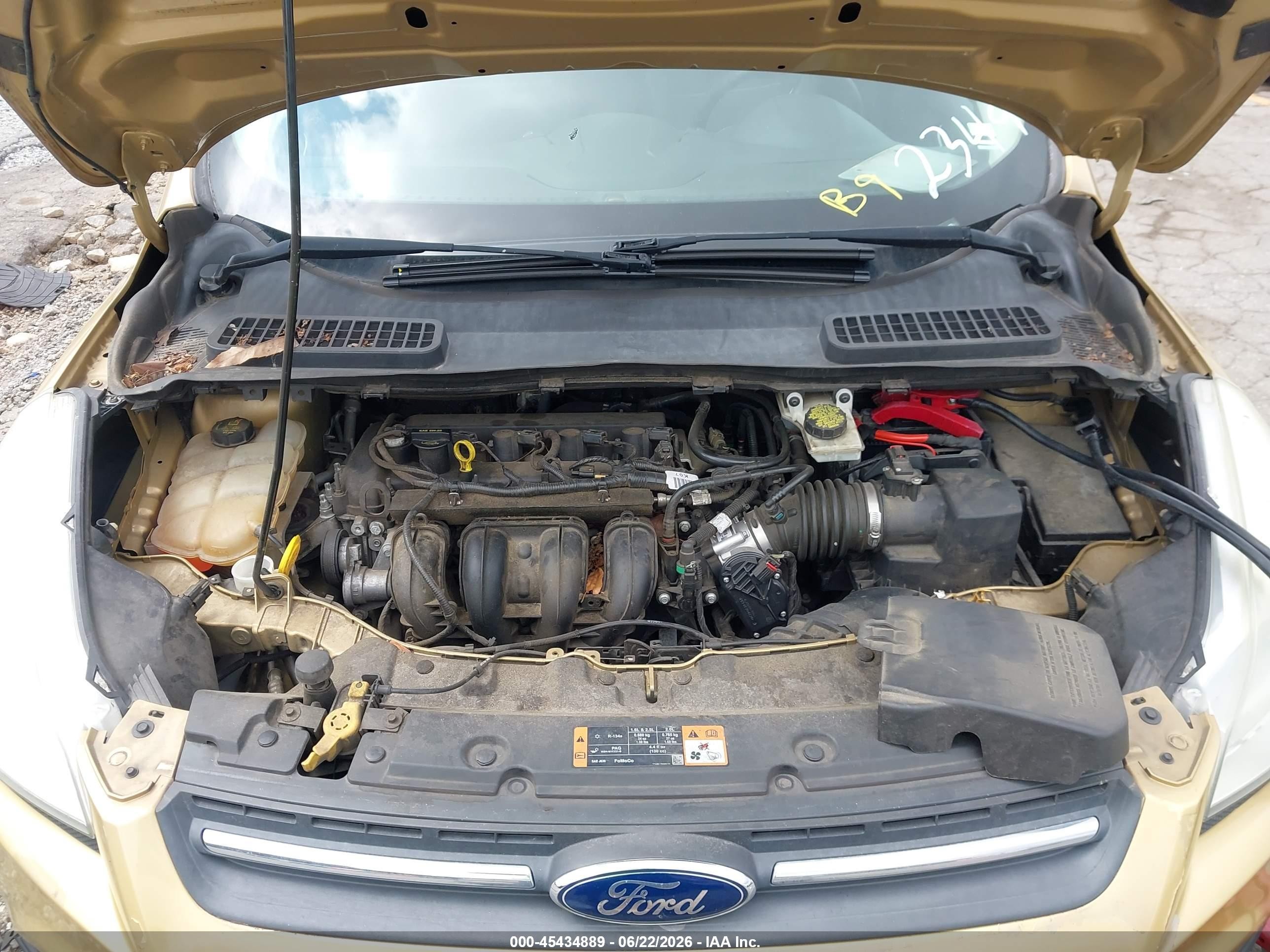 2015 Ford Escape Se Gold vin: 1FMCU0G7XFUB92349