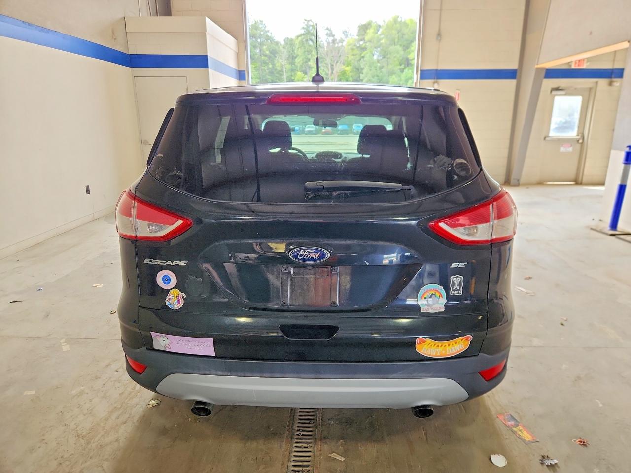 2015 Ford Escape Se Black vin: 1FMCU0G7XFUC58379