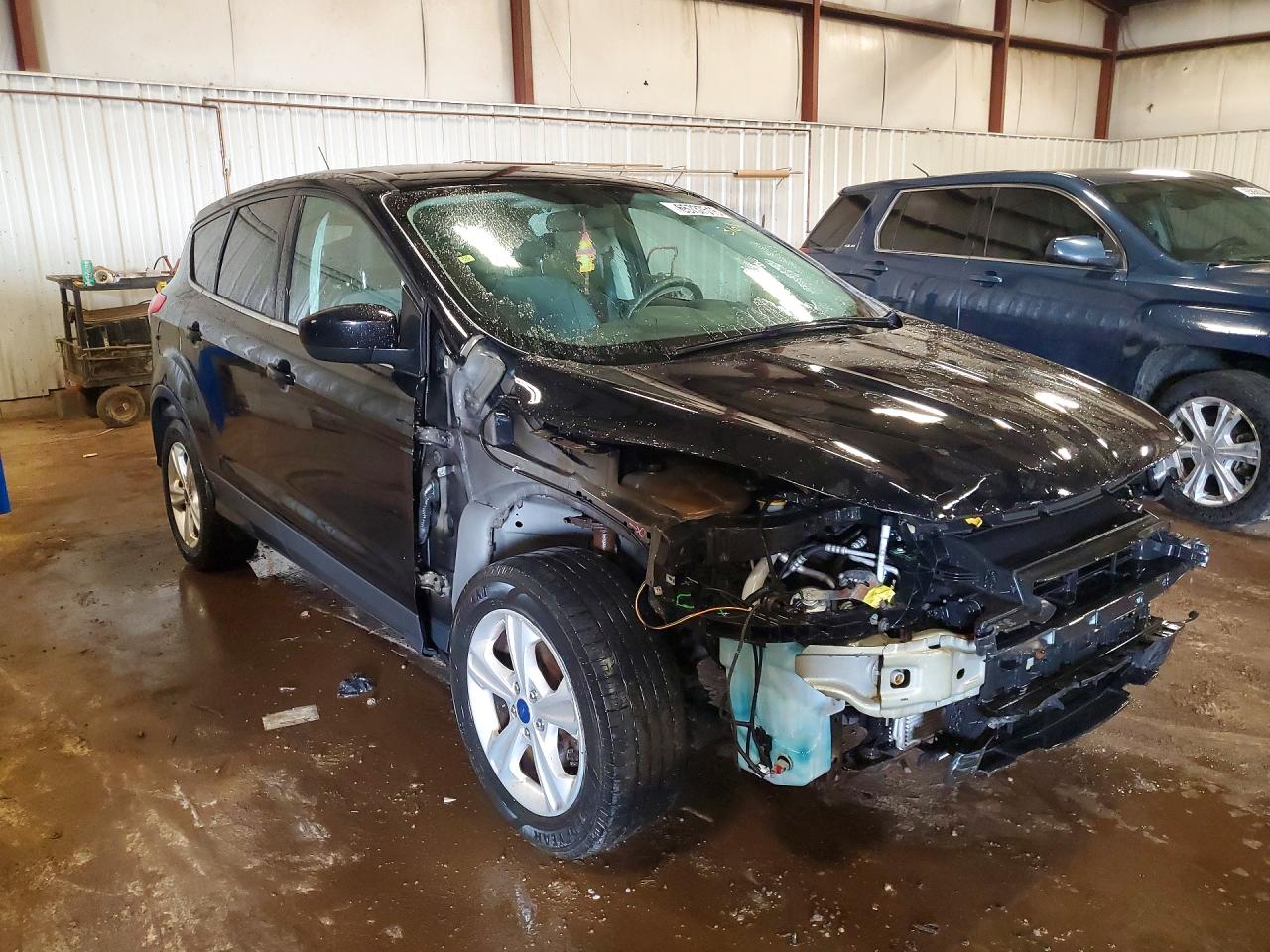 2016 Ford Escape Se Black vin: 1FMCU0G7XGUB22285
