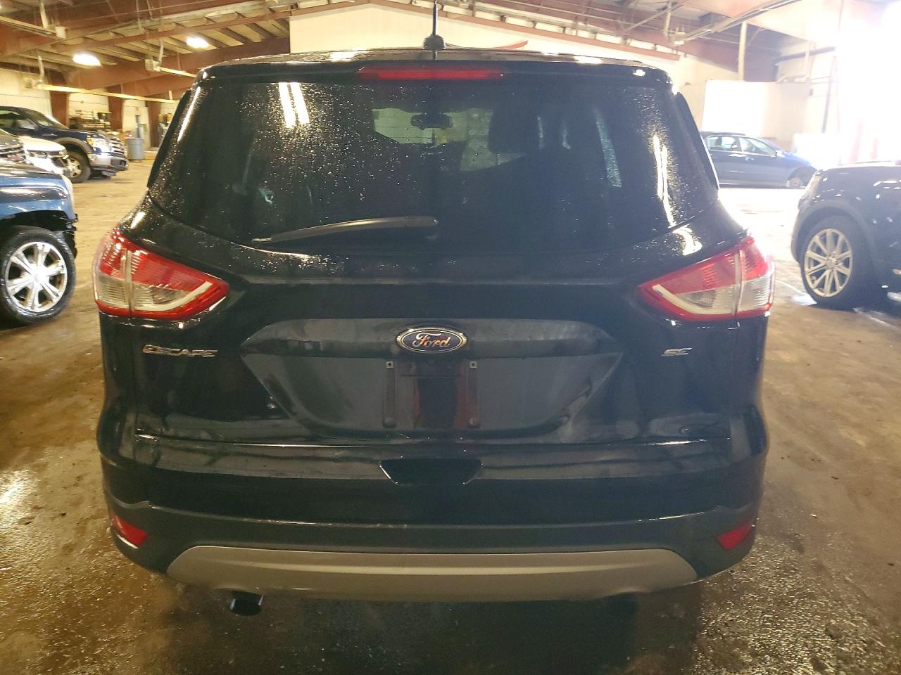 2016 Ford Escape Se Black vin: 1FMCU0G7XGUB22285