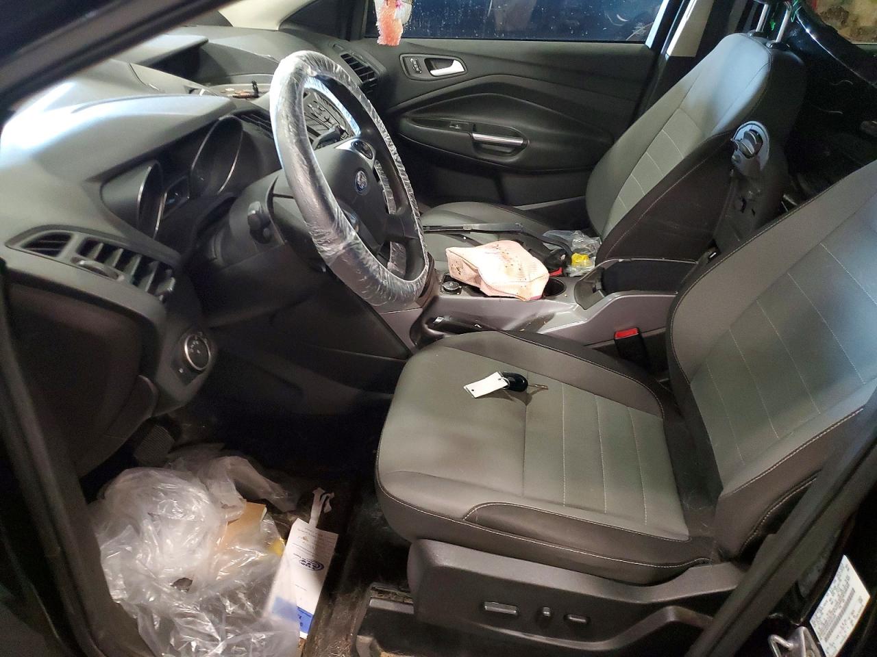 2016 Ford Escape Se Black vin: 1FMCU0G7XGUB22285
