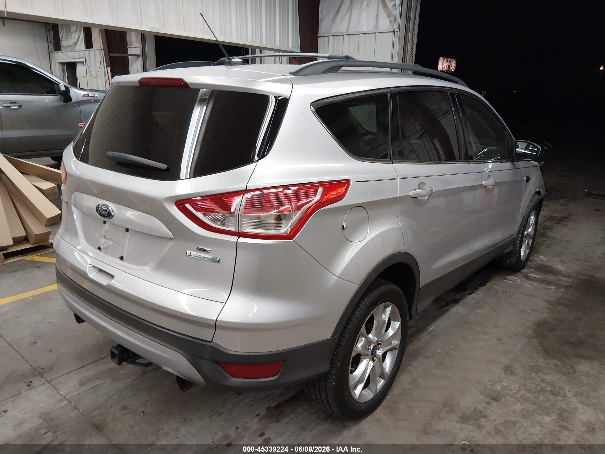 2013 Ford Escape Se Серый vin: 1FMCU0G90DUC10145