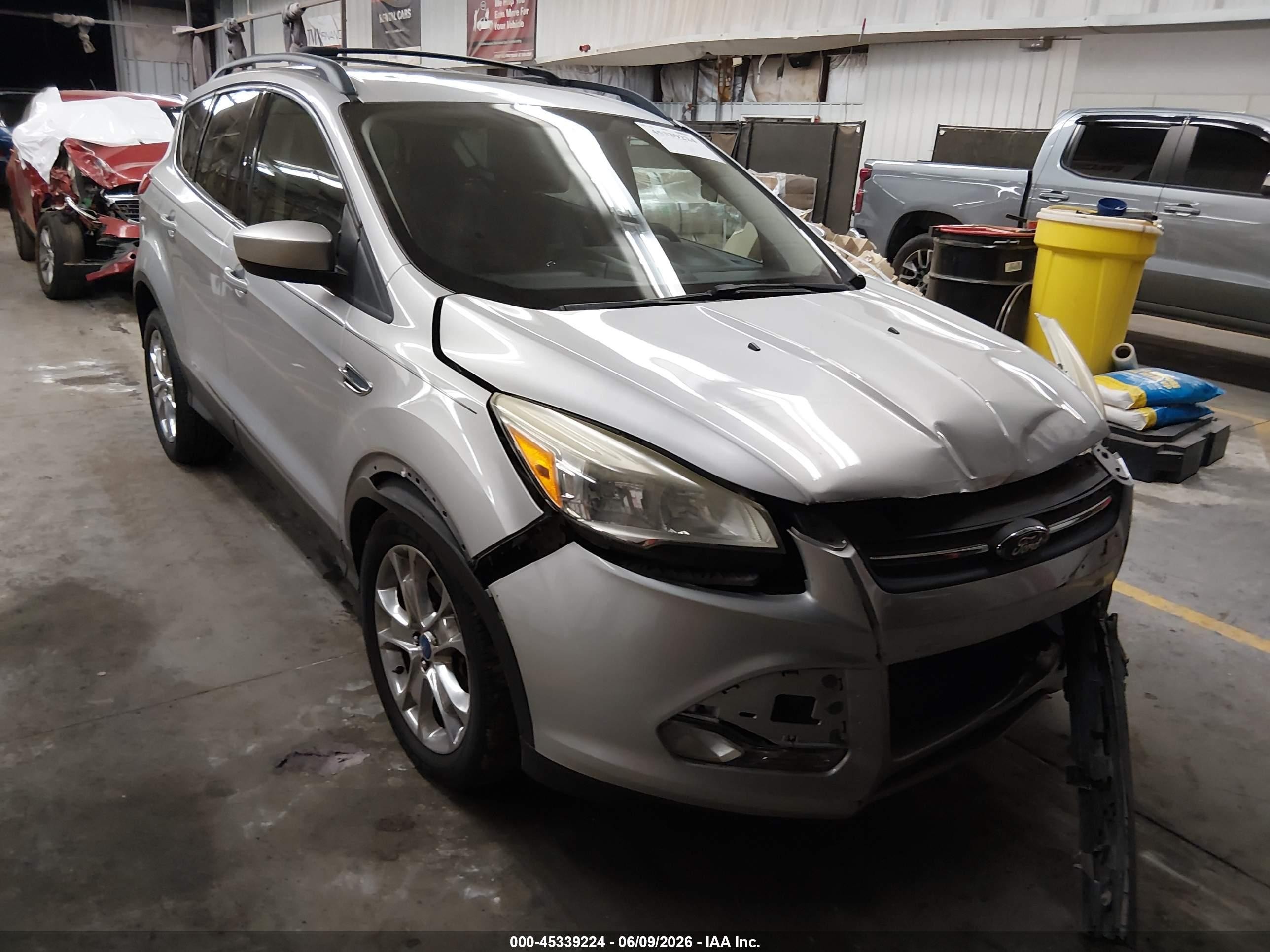2013 Ford Escape Se Серый vin: 1FMCU0G90DUC10145