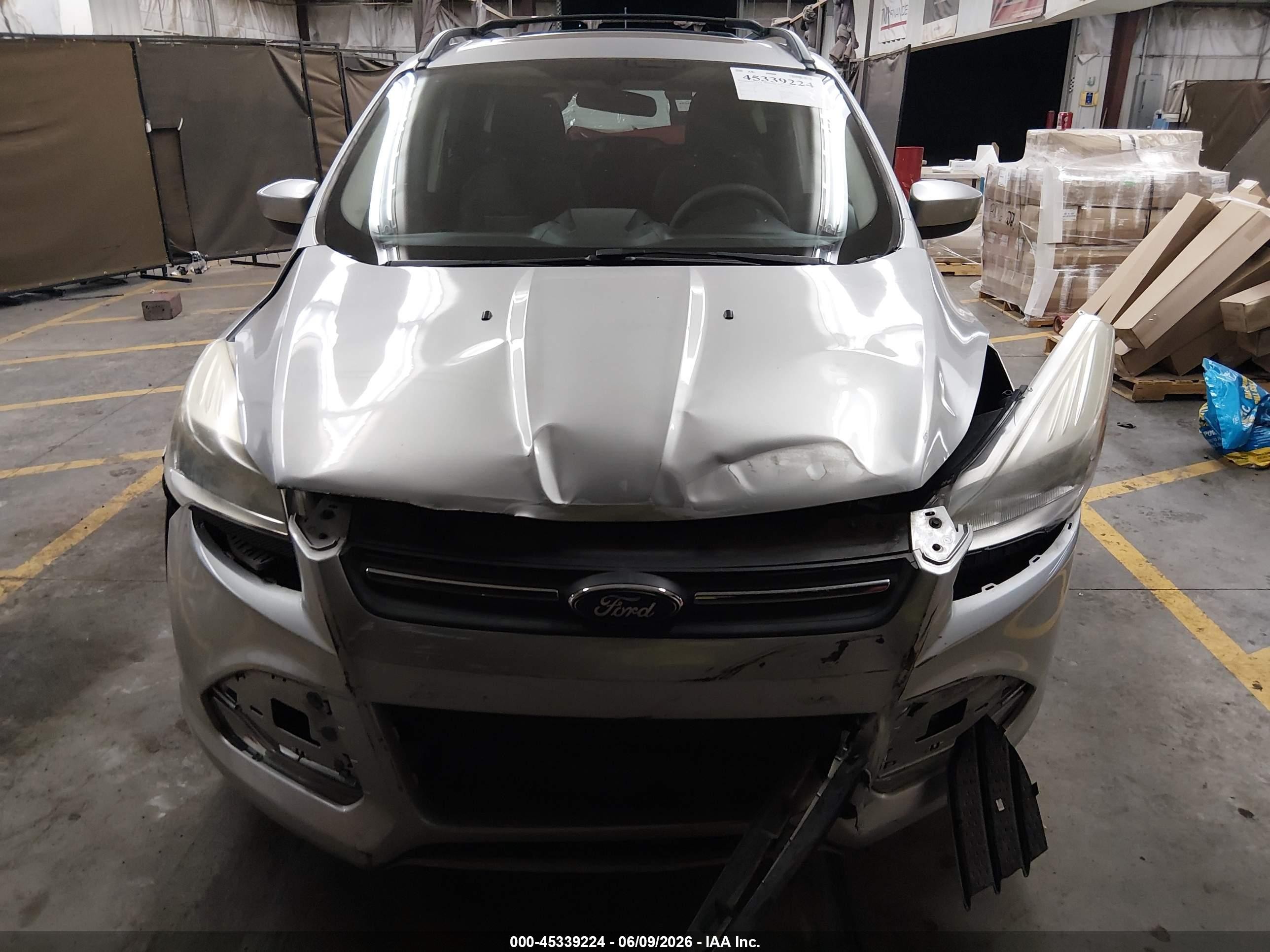 2013 Ford Escape Se Серый vin: 1FMCU0G90DUC10145