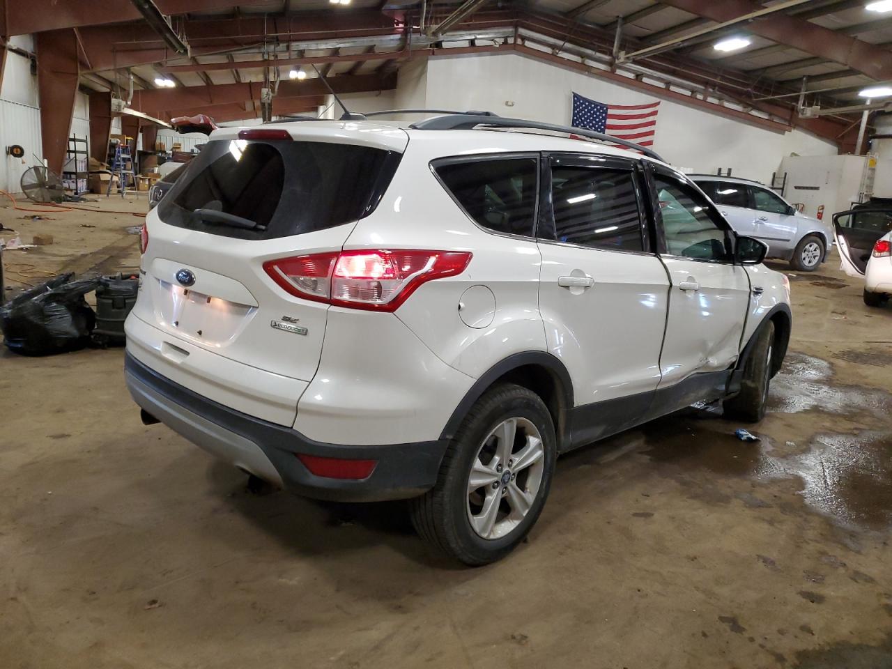 2013 Ford Escape Se White vin: 1FMCU0G90DUC57210
