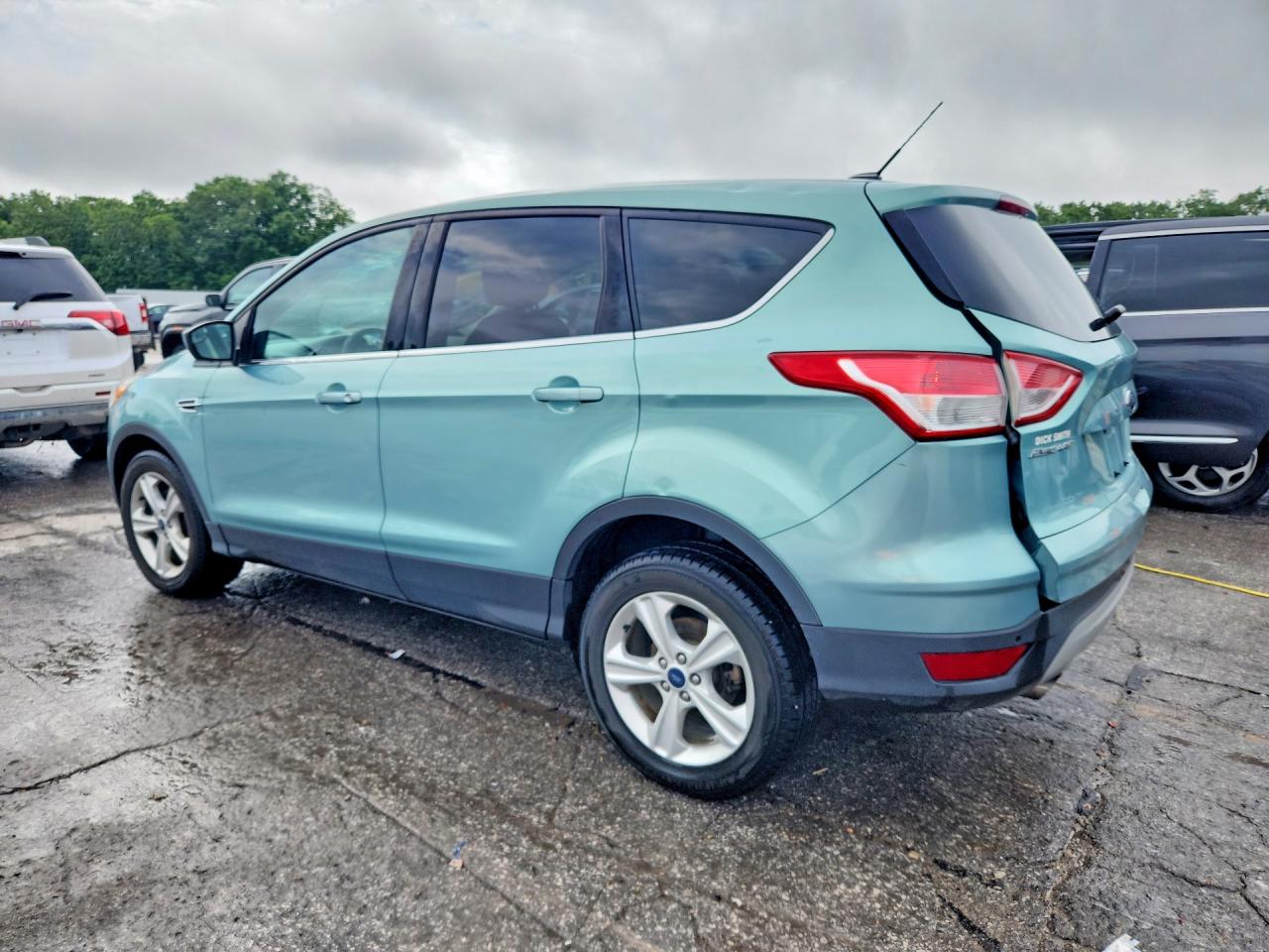 2013 Ford Escape Se Turquoise vin: 1FMCU0G90DUD72244