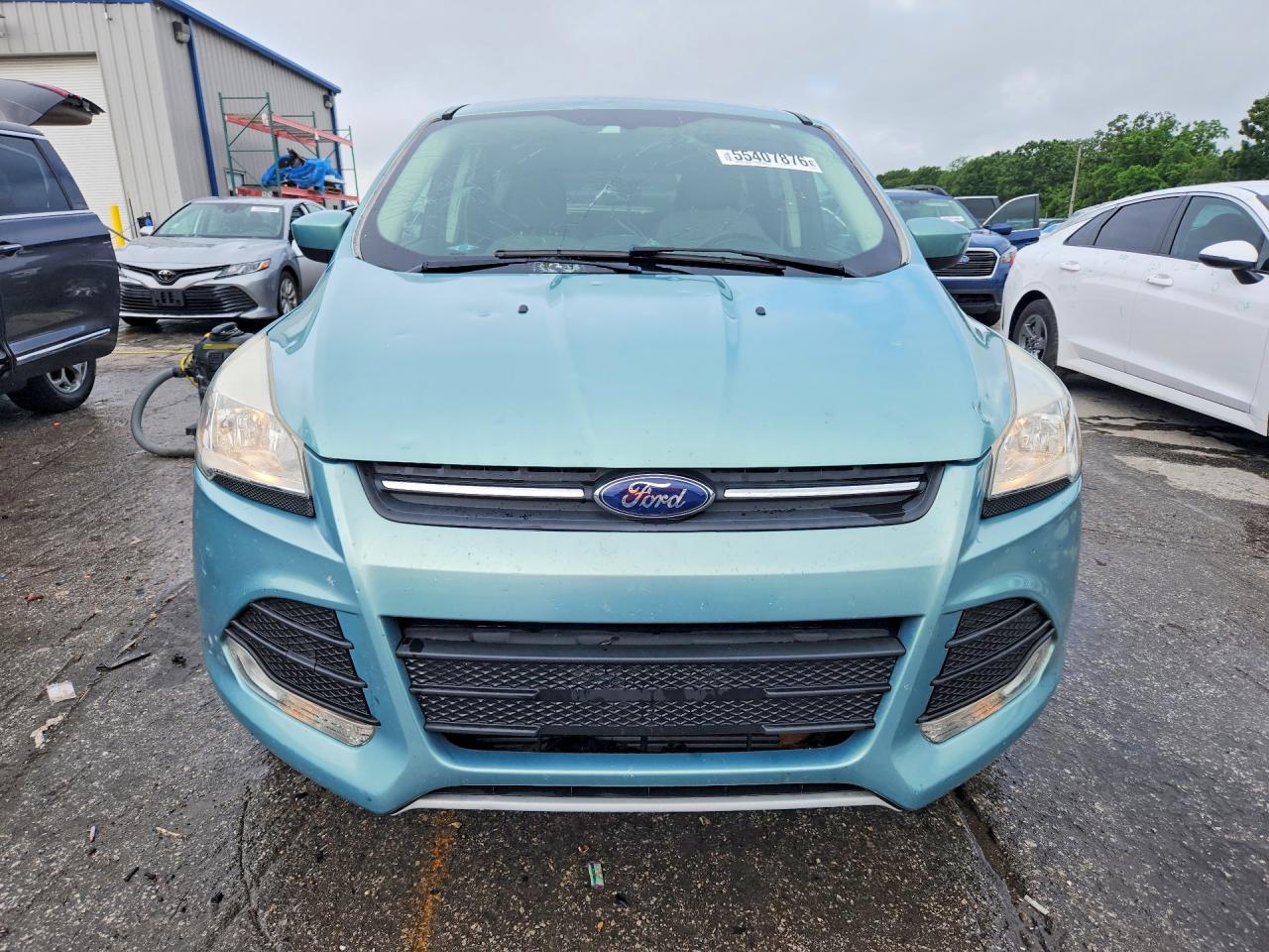 2013 Ford Escape Se Turquoise vin: 1FMCU0G90DUD72244