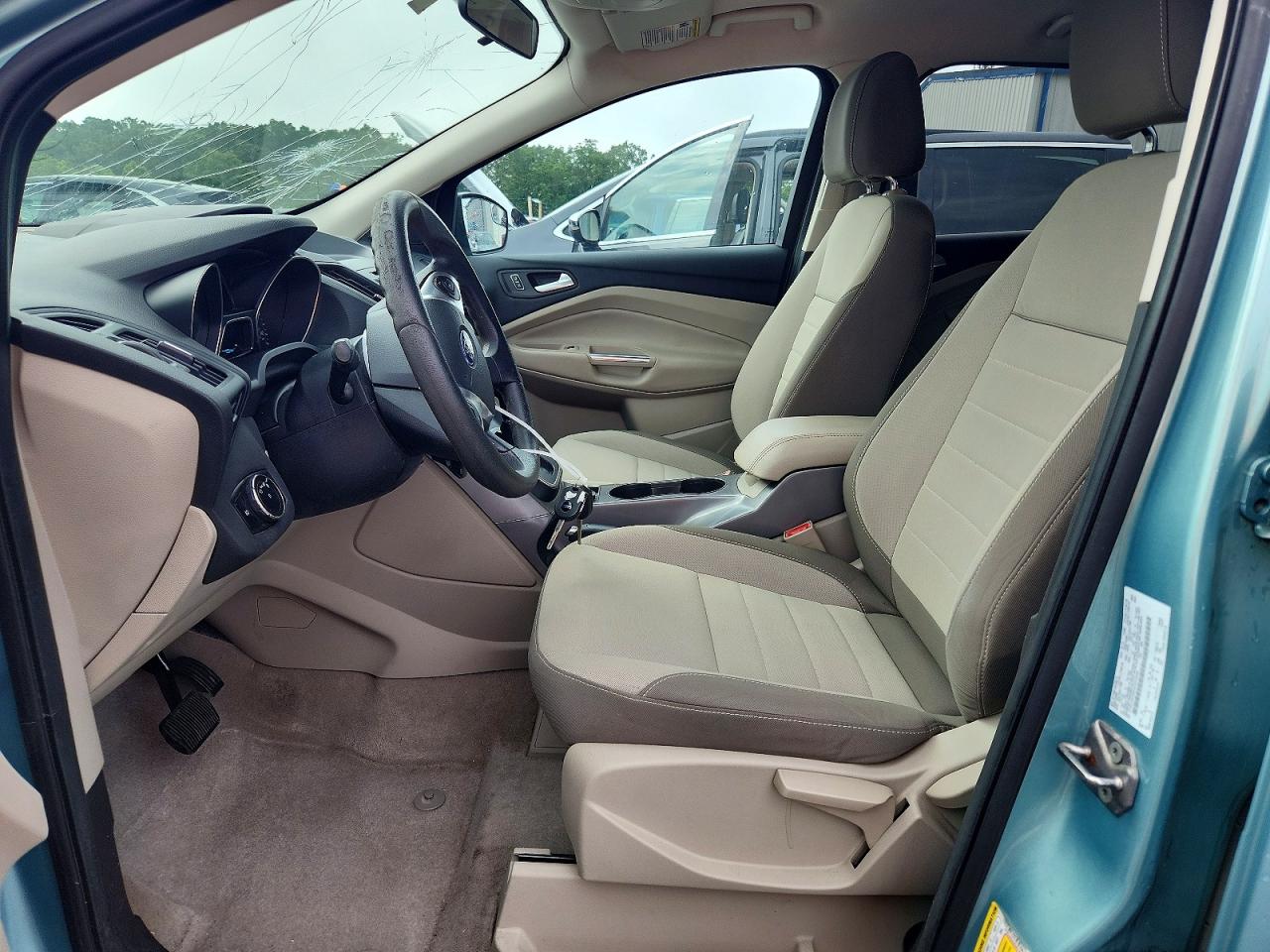 2013 Ford Escape Se Turquoise vin: 1FMCU0G90DUD72244
