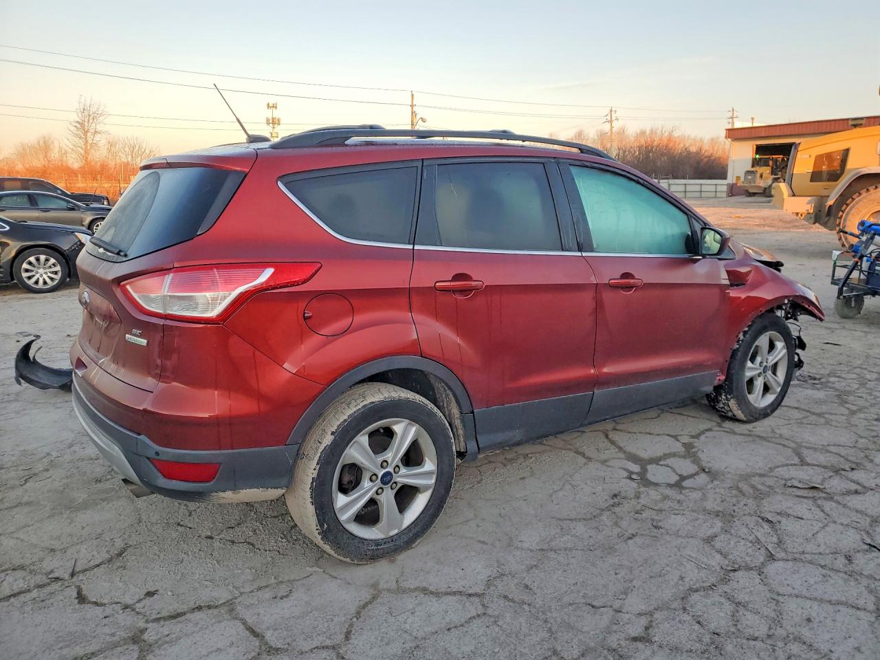 2014 Ford Escape Se Бордовый vin: 1FMCU0G90EUB59005