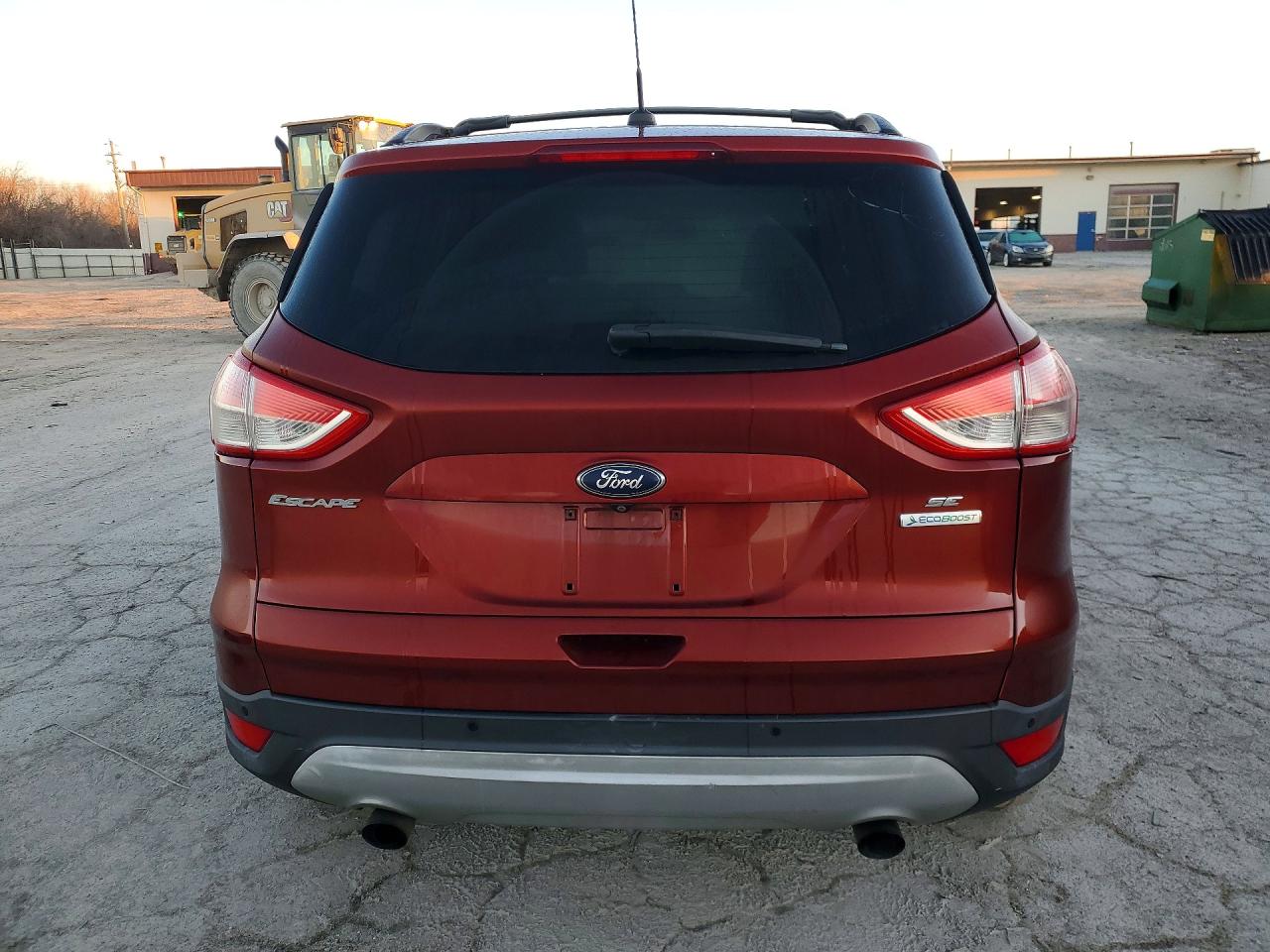 2014 Ford Escape Se Бордовый vin: 1FMCU0G90EUB59005