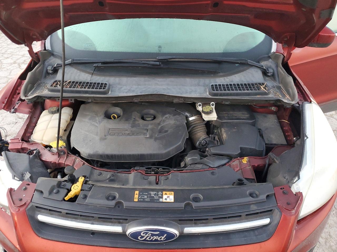 2014 Ford Escape Se Бордовый vin: 1FMCU0G90EUB59005