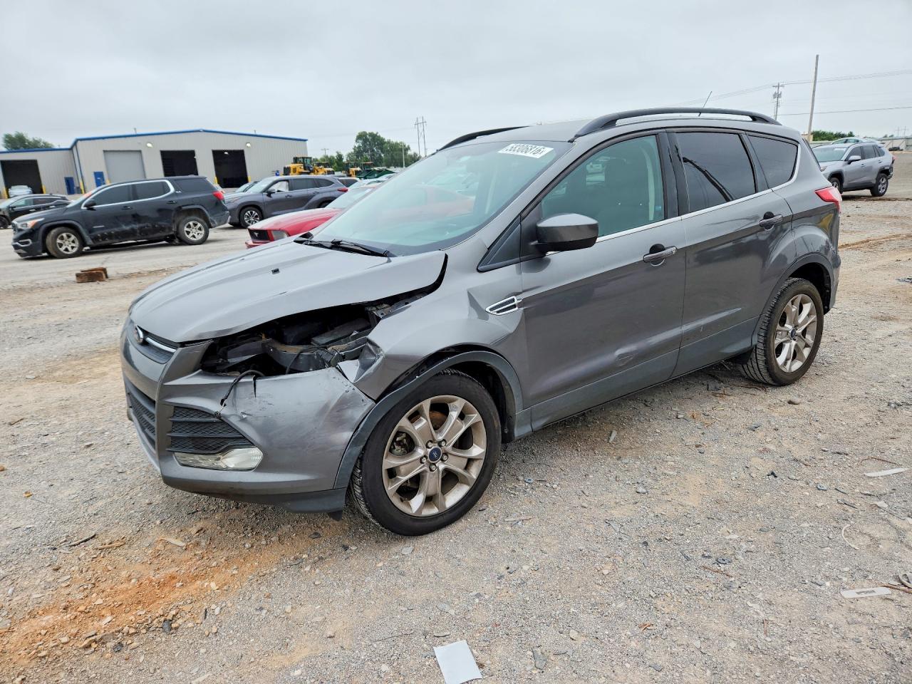 2014 Ford Escape Se Gray vin: 1FMCU0G90EUD16788