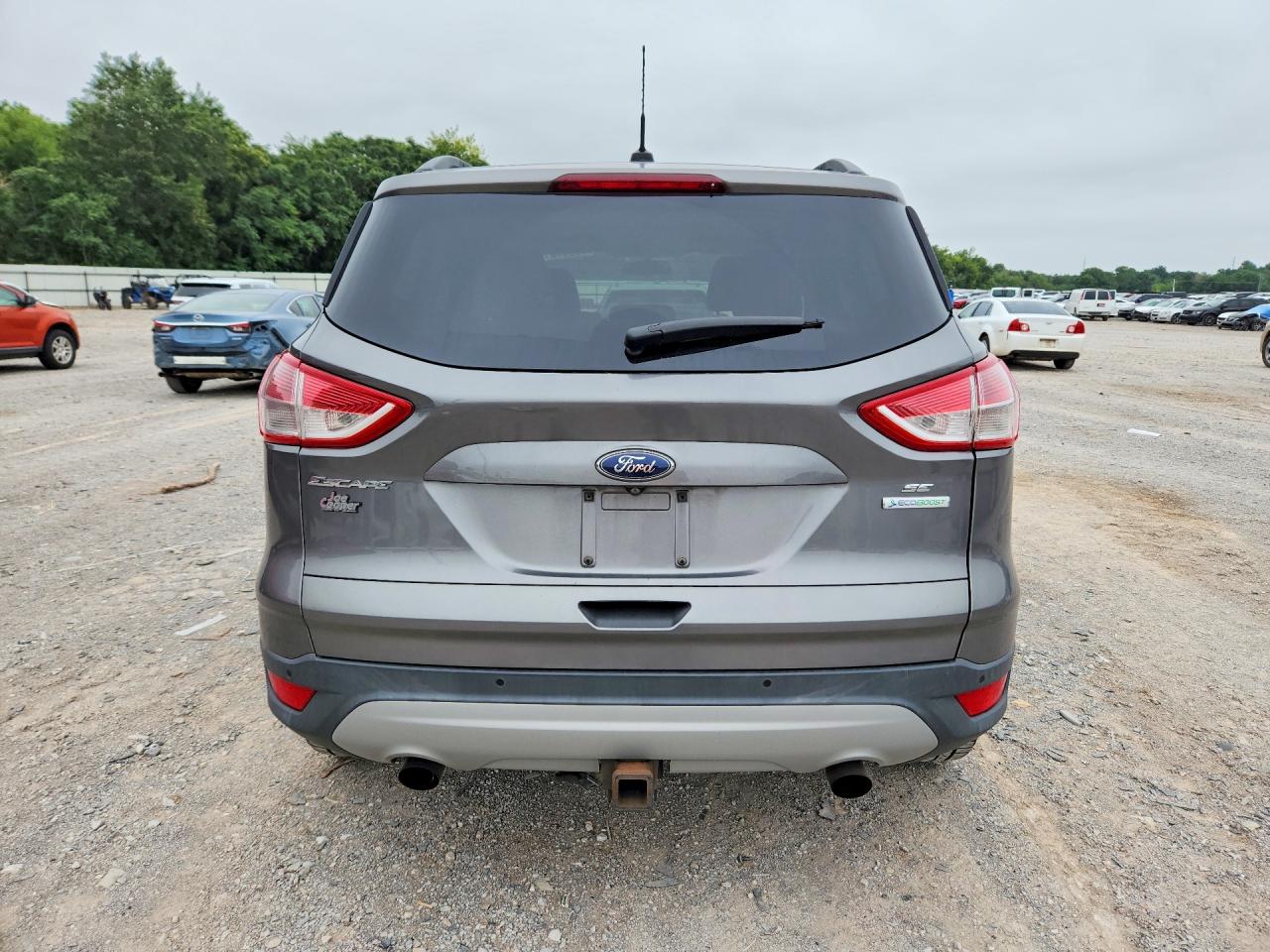 2014 Ford Escape Se Gray vin: 1FMCU0G90EUD16788