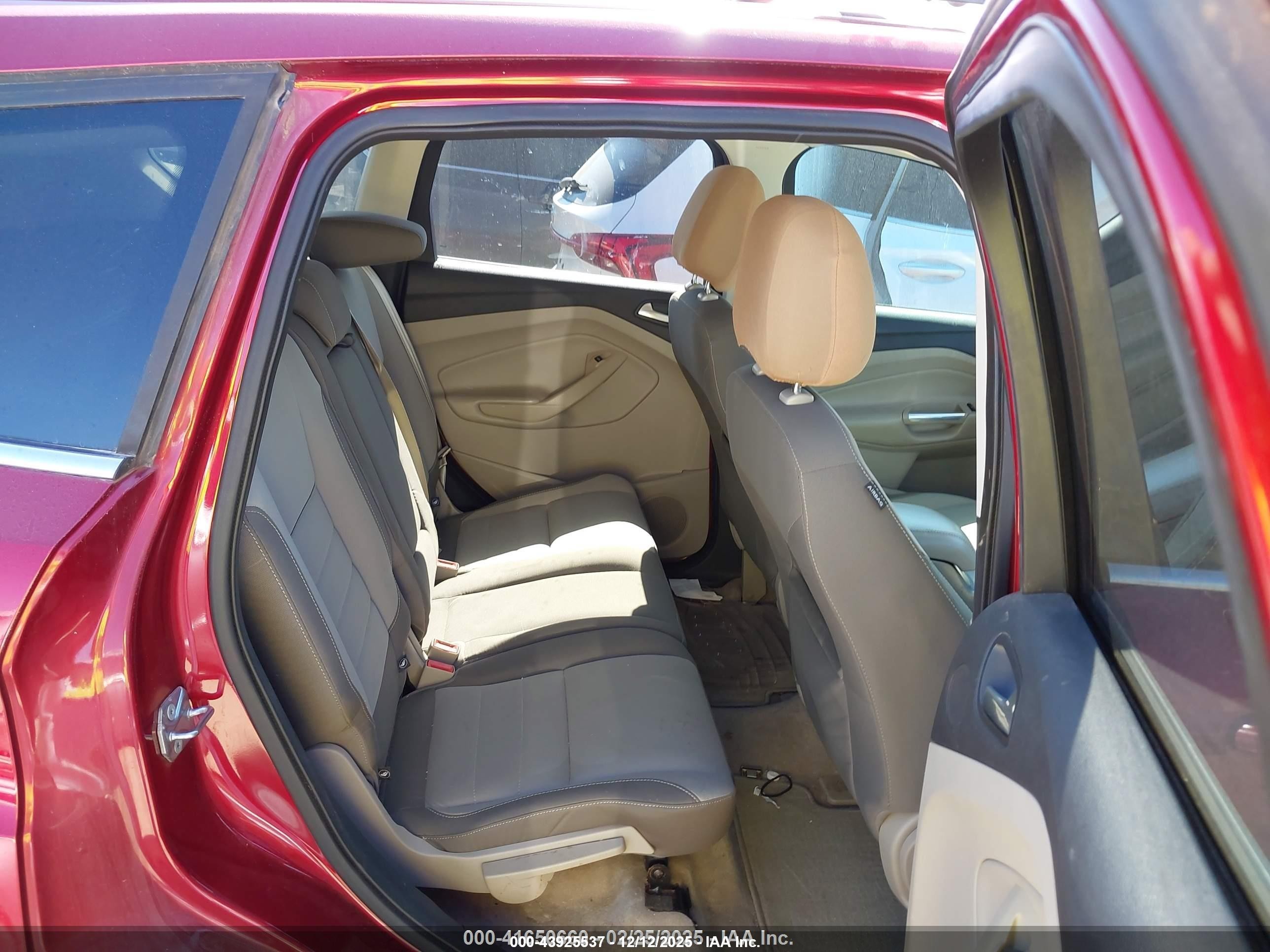 2014 Ford Escape Se Red vin: 1FMCU0G90EUD24406