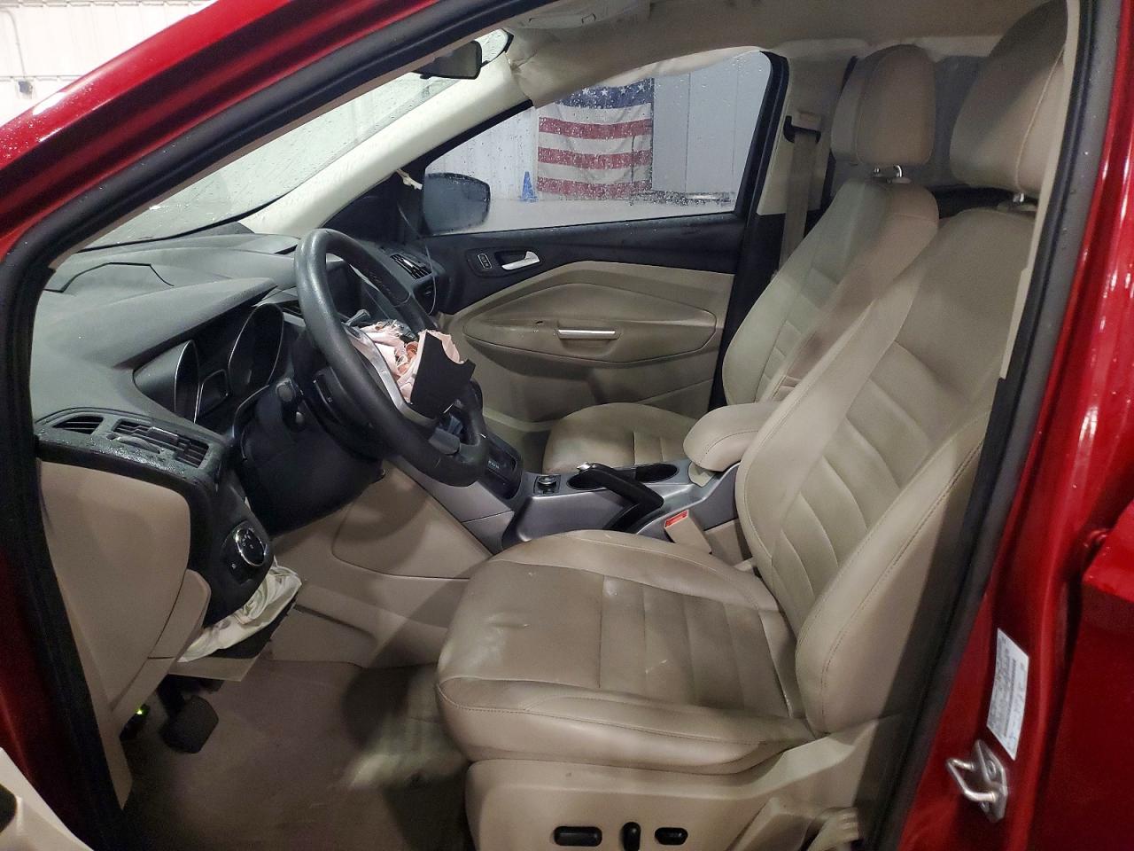 2014 Ford Escape Se Red vin: 1FMCU0G90EUD31890