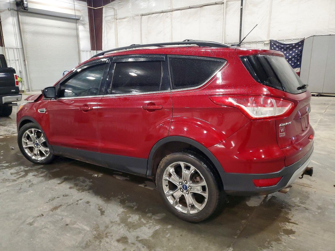 2014 Ford Escape Se Red vin: 1FMCU0G90EUD31890