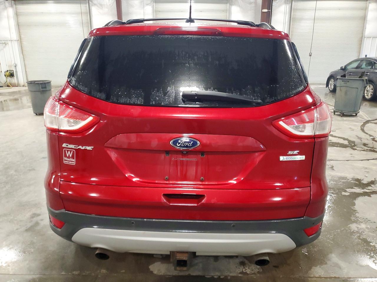 2014 Ford Escape Se Red vin: 1FMCU0G90EUD31890